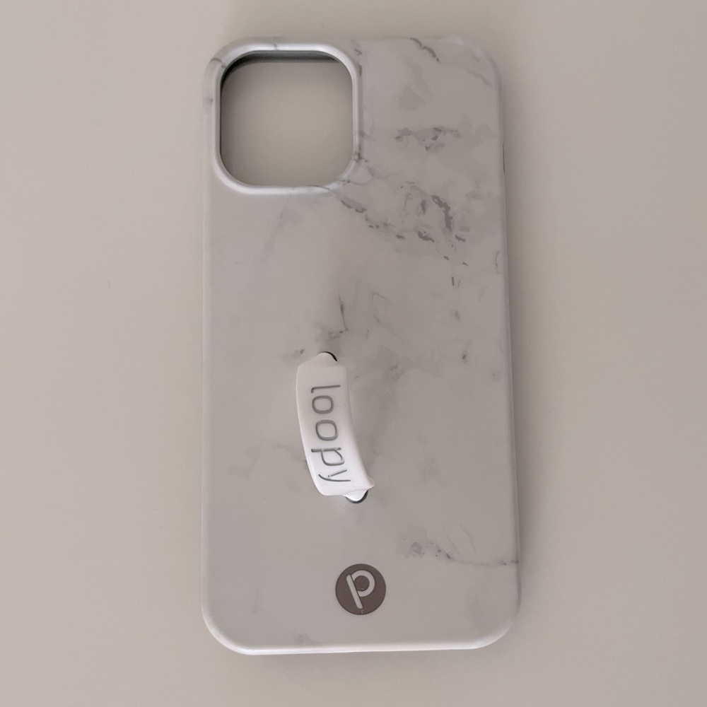 Loopy Case - White Marble for IPhone 12 Pro Max